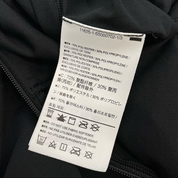 ARC’TERYX Black Phase SL Zip Neck LS Shirt - Picture 7 of 8